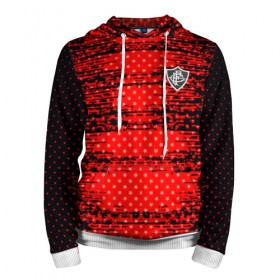 Мужская толстовка 3D с принтом FLUMINENSE sport uniform в городе Новоалтайск, 100% полиэстер | двухслойный капюшон со шнурком для регулировки, мягкие манжеты на рукавах и по низу толстовки, спереди карман-кенгуру с мягким внутренним слоем. | football | soccer