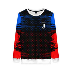 Женский свитшот 3D с принтом Juventus abstract collection в городе Новоалтайск, 100% полиэстер с мягким внутренним слоем | круглый вырез горловины, мягкая резинка на манжетах и поясе, свободная посадка по фигуре | football | soccer | ювентус