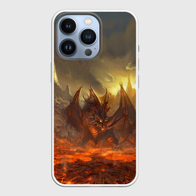 Чехол для iPhone 13 Pro с принтом Fire Dragon в городе Новоалтайск,  |  | goddess of destruction | line age | line age ii | lineage ii | линейка