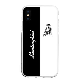 Чехол для iPhone XS Max матовый с принтом Lamborghini в городе Новоалтайск, Силикон | Область печати: задняя сторона чехла, без боковых панелей | automobili | lamborghini | s.p.a. | авто | автомобиль | ламборгини | ламборджини | ламборжини