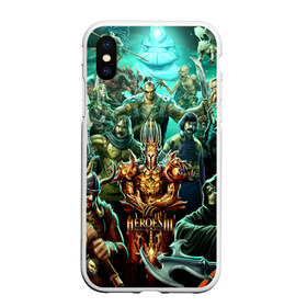 Чехол для iPhone XS Max матовый с принтом Герои в городе Новоалтайск, Силикон | Область печати: задняя сторона чехла, без боковых панелей | heroes of might and magic | герои
