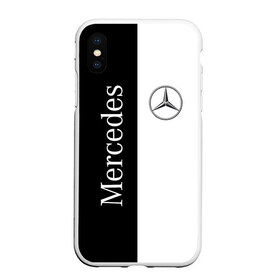 Чехол для iPhone XS Max матовый с принтом Mercedes в городе Новоалтайск, Силикон | Область печати: задняя сторона чехла, без боковых панелей | Тематика изображения на принте: benz | mercedes | авто | автомобиль | бенз | мерседес