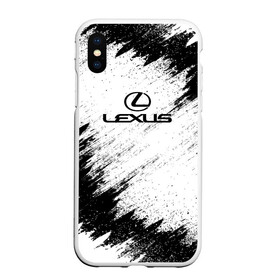 Чехол для iPhone XS Max матовый с принтом Lexus в городе Новоалтайск, Силикон | Область печати: задняя сторона чехла, без боковых панелей | Тематика изображения на принте: auto | car | lexus | race | авто | гонки | краска | краски | лексус | марка | машина