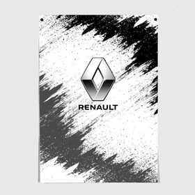 Постер с принтом Renault в городе Новоалтайск, 100% бумага
 | бумага, плотность 150 мг. Матовая, но за счет высокого коэффициента гладкости имеет небольшой блеск и дает на свету блики, но в отличии от глянцевой бумаги не покрыта лаком | auto | car | race | renault | авто | гонки | краска | краски | марка | машина | рено