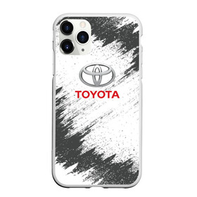 Чехол для iPhone 11 Pro матовый с принтом TOYOTA в городе Новоалтайск, Силикон |  | auto | car | race | toyota | авто | гонки | краска | краски | марка | машина | тойота