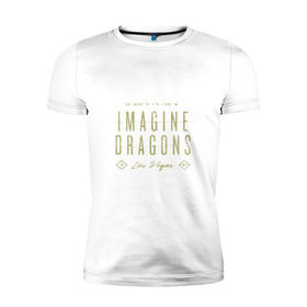 Мужская футболка премиум с принтом Imagine Dragons в городе Новоалтайск, 92% хлопок, 8% лайкра | приталенный силуэт, круглый вырез ворота, длина до линии бедра, короткий рукав | dragons | imagine | бэн макки | драгонс | дэн платцман | дэн рейнольдс | имеджин | уэйн сермон
