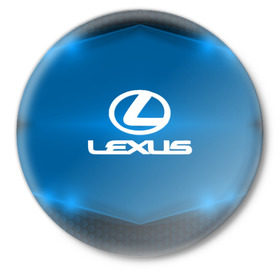 Значок с принтом Lexus SPORT в городе Новоалтайск,  металл | круглая форма, металлическая застежка в виде булавки | auto | automobile | car | carbon | lexus | machine | motor | motor car | sport car | автомашина | бренд | легковой автомобиль | лексус | марка | спортивный автомобиль | тачка