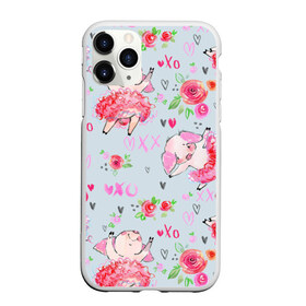 Чехол для iPhone 11 Pro матовый с принтом Свинки-балеринки в городе Новоалтайск, Силикон |  | ballerina | ballet | dance | dancer | heart | hearts | pig | piget | pink | rose | roses | балерина | балет | поросенок | пуанты | розовый | розы | свинка | танцовщица | танцы | цветы