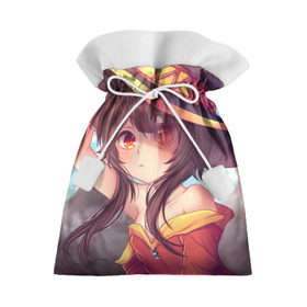 Подарочный 3D мешок с принтом KonoSuba в городе Новоалтайск, 100% полиэстер | Размер: 29*39 см | aqua | darkness | kono subarashii | konosuba | megumin | этот замечательный мир