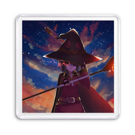 Магнит 55*55 с принтом KonoSuba в городе Новоалтайск, Пластик | Размер: 65*65 мм; Размер печати: 55*55 мм | aqua | darkness | kono subarashii | konosuba | megumin | этот замечательный мир