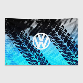 Флаг-баннер с принтом Volkswagen sport auto motors в городе Новоалтайск, 100% полиэстер | размер 67 х 109 см, плотность ткани — 95 г/м2; по краям флага есть четыре люверса для крепления | auto | automobile | car | carbon | machine | motor | motor car | sport car | volkswagen | автомашина | бренд | легковой автомобиль | марка | спортивный автомобиль | тачка