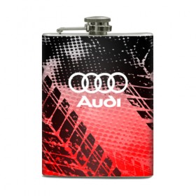 Фляга с принтом Audi sport auto motors в городе Новоалтайск, металлический корпус | емкость 0,22 л, размер 125 х 94 мм. Виниловая наклейка запечатывается полностью | audi | auto | automobile | car | carbon | machine | motor | motor car | sport car | автомашина | ауди | бренд | легковой автомобиль | марка | спортивный автомобиль | тачка