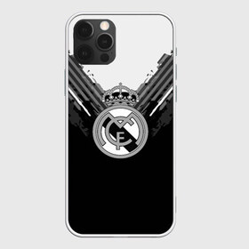 Чехол для iPhone 12 Pro Max с принтом Real Madrid abstract original в городе Новоалтайск, Силикон |  | football | soccer | реал мадрид