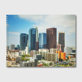 Альбом для рисования с принтом Los Angeles в городе Новоалтайск, 100% бумага
 | матовая бумага, плотность 200 мг. | Тематика изображения на принте: california | la | los angeles | usa | америка | город ангелов | калифорния | лос анджелес | отдых | отпуск | приключение | путешествие | свобода | сити | спорт | сша | туризм | штаты