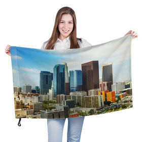 Флаг 3D с принтом Los Angeles в городе Новоалтайск, 100% полиэстер | плотность ткани — 95 г/м2, размер — 67 х 109 см. Принт наносится с одной стороны | california | la | los angeles | usa | америка | город ангелов | калифорния | лос анджелес | отдых | отпуск | приключение | путешествие | свобода | сити | спорт | сша | туризм | штаты