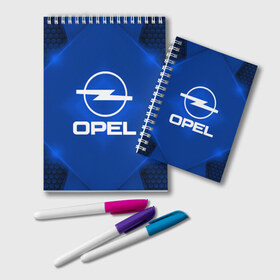 Блокнот с принтом Opel SPORT в городе Новоалтайск, 100% бумага | 48 листов, плотность листов — 60 г/м2, плотность картонной обложки — 250 г/м2. Листы скреплены удобной пружинной спиралью. Цвет линий — светло-серый
 | Тематика изображения на принте: auto | automobile | car | carbon | machine | motor | motor car | opel | sport car | автомашина | бренд | легковой автомобиль | марка | опель | спортивный автомобиль | тачка
