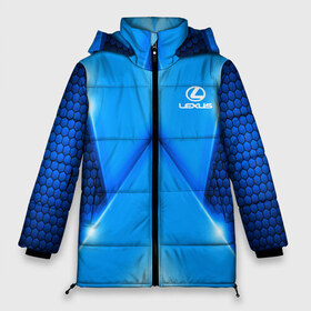 Женская зимняя куртка 3D с принтом Lexus car sport SKY в городе Новоалтайск, верх — 100% полиэстер; подкладка — 100% полиэстер; утеплитель — 100% полиэстер | длина ниже бедра, силуэт Оверсайз. Есть воротник-стойка, отстегивающийся капюшон и ветрозащитная планка. 

Боковые карманы с листочкой на кнопках и внутренний карман на молнии | auto | automobile | car | carbon | lexus | machine | motor | motor car | sport car | автомашина | бренд | легковой автомобиль | лексус | марка | спортивный автомобиль | тачка