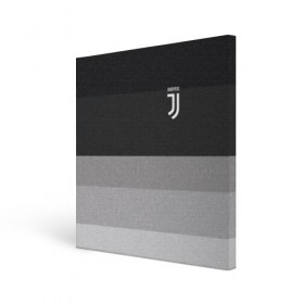 Холст квадратный с принтом Ювентус в городе Новоалтайск, 100% ПВХ |  | football | juventus | soccer | италия | турин | футбольный | ювентус