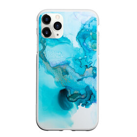 Чехол для iPhone 11 Pro матовый с принтом Лазурные краски в городе Новоалтайск, Силикон |  | Тематика изображения на принте: abstraction | color | spray | tie dye | абстракция | акварель | брызги красок | живопись | искусство | капли капли | краски | текстуры | цветные краски | яркие цвета