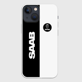 Чехол для iPhone 13 mini с принтом Saab в городе Новоалтайск,  |  | 9 3 epower | 9 x | 98 | ab | air | automobile | biohybrid | biopower | phoenix | saab | sport | авто | автомобиль | знак | лого | машина | сааб | саб | седан | символ | спорт | тачка | хэтчбек | эмблема