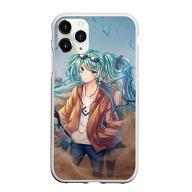 Чехол для iPhone 11 Pro Max матовый с принтом Suna Miku в городе Новоалтайск, Силикон |  | anime | hatsune | miku | vocaloid | аниме | вокалоид | мику