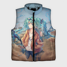 Мужской жилет утепленный 3D с принтом Suna Miku в городе Новоалтайск,  |  | anime | hatsune | miku | vocaloid | аниме | вокалоид | мику