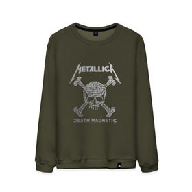 Мужской свитшот хлопок с принтом Metallica, death magnetic в городе Новоалтайск, 100% хлопок |  | metallica | джеймс хэтфилд | кирк хэмметт | ларс ульрих | металлика | роберт трухильо | рок группа