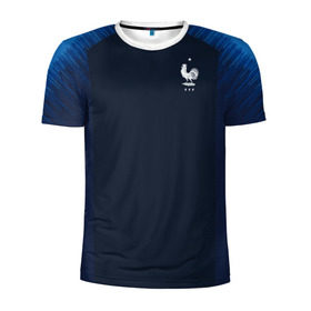 Мужская футболка 3D спортивная с принтом France home WC 2018 в городе Новоалтайск, 100% полиэстер с улучшенными характеристиками | приталенный силуэт, круглая горловина, широкие плечи, сужается к линии бедра | confederation | cup | euro | france | world | европы | конфедераций | кубок | мира | франция | чемпионат