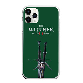 Чехол для iPhone 11 Pro матовый с принтом Ведьмак в городе Новоалтайск, Силикон |  | the witcher | wild hunt | амулет | гроссмейстерские | дикая охота | каменные сердца | кровь и вино | мечи | школа волка