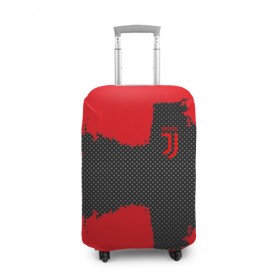 Чехол для чемодана 3D с принтом JUVENTUS SPORT в городе Новоалтайск, 86% полиэфир, 14% спандекс | двустороннее нанесение принта, прорези для ручек и колес | football | soccer | ювентус