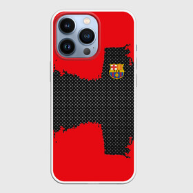 Чехол для iPhone 13 Pro с принтом BARCELONA SPORT RED в городе Новоалтайск,  |  | Тематика изображения на принте: football | soccer | барселона