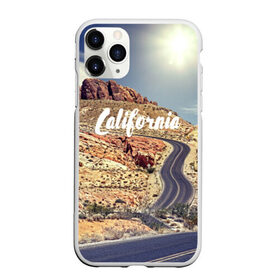 Чехол для iPhone 11 Pro Max матовый с принтом California в городе Новоалтайск, Силикон |  | california | usa | америка | города | дороги | калифорния | природа | страны | сша