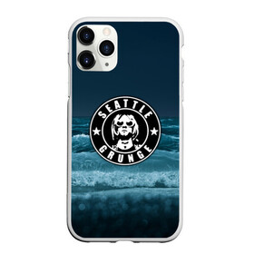 Чехол для iPhone 11 Pro Max матовый с принтом Seattle grunge в городе Новоалтайск, Силикон |  | cobain | kurt | nevermino | nirvana | альтернативный | гранж | грол | группа | дональд | кобейн | курт | музыка | надпись | нервана | нирвана | новоселич | певец | рок | смайл | смайлик | солист