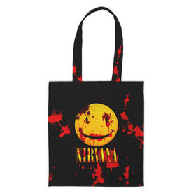 Сумка 3D повседневная Nirvana: в городе Новоалтайск, 100% полиэстер | Плотность: 200 г/м2; Размер: 34×35 см; Высота лямок: 30 см | cobain | kurt | nevermino | nirvana | альтернативный | гранж | грол | группа | дональд | кобейн | курт | музыка | надпись | нервана | нирвана | новоселич | певец | рок | смайл | смайлик | солист