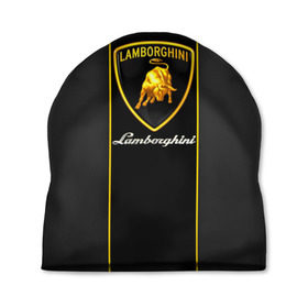 Шапка 3D с принтом Lamborghini в городе Новоалтайск, 100% полиэстер | универсальный размер, печать по всей поверхности изделия | Тематика изображения на принте: automobili | gallardo | lamborghini | murcielago | reventon | roadster | s.p.a. | авто | автомобиль | знак | ламборгини | ламборджини | ламборжини | лого | машина | символ | спорт | тачка | эмблема