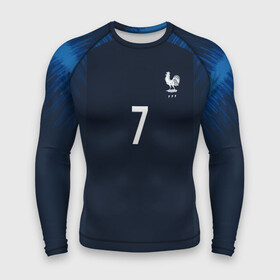 Мужской рашгард 3D с принтом Griezmann home 18 19 WC в городе Новоалтайск,  |  | antoine | cup | euro | france | griezmann | world | антуан | гризманн | конфедераций | кубок | франция | чемпионат