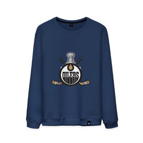 Мужской свитшот хлопок с принтом edmonton oilers в городе Новоалтайск, 100% хлопок |  | Тематика изображения на принте: edmonton oilers | nhl | нхл | ойлерс | хоккей | эдмонтон