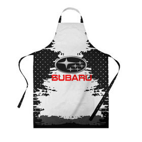 Фартук 3D с принтом Subaru в городе Новоалтайск, 100% полиэстер | общий размер — 65 х 85 см, ширина нагрудника — 26 см, горловина — 53 см, длина завязок — 54 см, общий обхват в поясе — 173 см. Принт на завязках и на горловине наносится с двух сторон, на основной части фартука — только с внешней стороны | auto | automobile | car | carbon | machine | motor | motor car | sport car | subaru | автомашина | бренд | легковой автомобиль | марка | спортивный автомобиль | субару | тачка