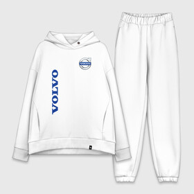 Женский костюм хлопок Oversize с принтом Volvo в городе Новоалтайск,  |  | aktiebolaget | crossover | group | s40 | s60 | s80 | sport | v40 | volvo | xc60 | xc90 | авто | автомобиль | волво | вольво | знак | лого | машина | седан | символ | спорт | тачка | хэтчбек | эмблема