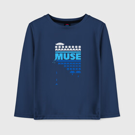 Детский лонгслив хлопок с принтом Muse в городе Новоалтайск, 100% хлопок | круглый вырез горловины, полуприлегающий силуэт, длина до линии бедер | muse | альтернативный | группа | доминик ховард | крис уолстенхолм | мосе | моус | моусе | муз | муза | музе | музыка | мусе | мэттью беллами | прогрессивный | рок | симфонический | спейс | спейсрок