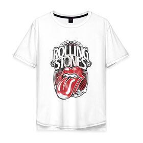 Мужская футболка хлопок Oversize с принтом The Rolling Stones в городе Новоалтайск, 100% хлопок | свободный крой, круглый ворот, “спинка” длиннее передней части | the rolling stones | бродяги | вольные странники | группа | катящиеся камни | кит ричардс | мик джаггер | рок | рок н ролл | ролинг | роллинг | рон вуд | стоун | стоунз | стоунс | чарли уоттс