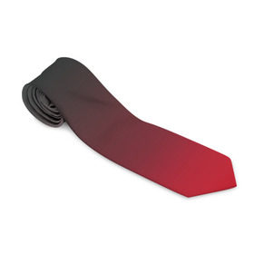 Галстук 3D с принтом Red Carbon в городе Новоалтайск, 100% полиэстер | Длина 148 см; Плотность 150-180 г/м2 | carbon | градиент | карбон