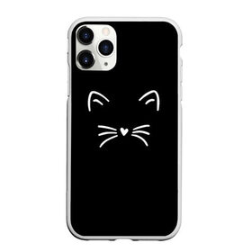 Чехол для iPhone 11 Pro Max матовый с принтом Моська в городе Новоалтайск, Силикон |  | Тематика изображения на принте: кот | котенок | кошка