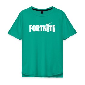 Мужская футболка хлопок Oversize с принтом Dab Fortnite в городе Новоалтайск, 100% хлопок | свободный крой, круглый ворот, “спинка” длиннее передней части | fortnite | фортнайт