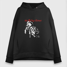 Женское худи Oversize хлопок с принтом The Rolling Stones в городе Новоалтайск, френч-терри — 70% хлопок, 30% полиэстер. Мягкий теплый начес внутри —100% хлопок | боковые карманы, эластичные манжеты и нижняя кромка, капюшон на магнитной кнопке | the rolling stones | бродяги | вольные странники | группа | катящиеся камни | кит ричардс | мик джаггер | рок | рок н ролл | ролинг | роллинг | рон вуд | стоун | стоунз | стоунс | чарли уоттс
