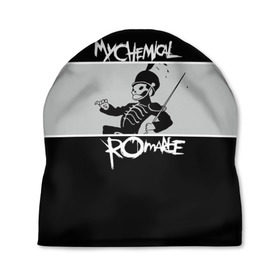 Шапка 3D с принтом My Chemical Romance в городе Новоалтайск, 100% полиэстер | универсальный размер, печать по всей поверхности изделия | gerard way | mcr | my chemical romance | альтернативный | группа | джерард уэй | май кемикал романс | мкр | мой химический роман | мхр | мцр | панк | поп | поппанк | рок | рэй торо