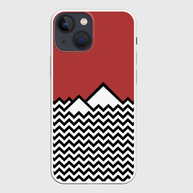 Чехол для iPhone 13 mini с принтом Твин Пикс в городе Новоалтайск,  |  | twin peaks | абстракция | волны | горы | паттерн | скалы | твин пикс | треугольные горы