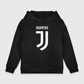 Детское худи Oversize хлопок с принтом Juventus FC в городе Новоалтайск, френч-терри — 70% хлопок, 30% полиэстер. Мягкий теплый начес внутри —100% хлопок | боковые карманы, эластичные манжеты и нижняя кромка, капюшон на магнитной кнопке | Тематика изображения на принте: football | juventus | soccer | италия | турин | футбольный | ювентус