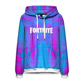 Мужская толстовка 3D с принтом Fortnite в городе Новоалтайск, 100% полиэстер | двухслойный капюшон со шнурком для регулировки, мягкие манжеты на рукавах и по низу толстовки, спереди карман-кенгуру с мягким внутренним слоем. | Тематика изображения на принте: fortnite | ветряк | город | гроза | деревья | зомби | игры | каменоломня | кристалы | молния | озеро