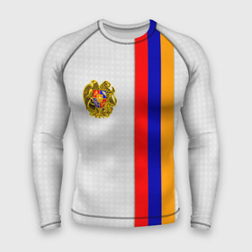 Мужской рашгард 3D с принтом I Love Armenia в городе Новоалтайск,  |  | armenia | армения | герб армении | ереван | флаг армении